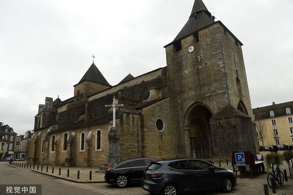 ▲▼法國世界遺產奧洛倫大教堂(Oloron Cathedral)驚傳遭竊。（圖／視覺中國）