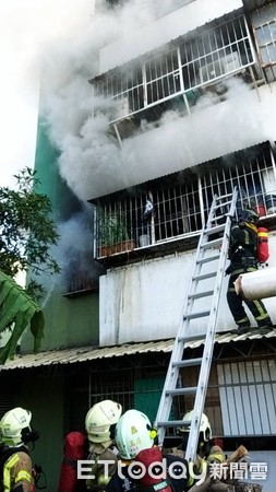 ▲台南市安南區發生一場火警命案，造成1 死1重傷。