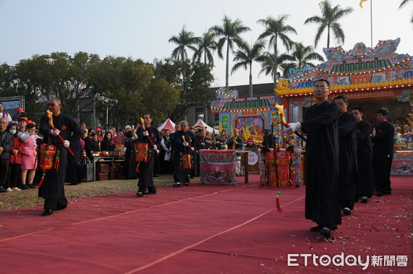 ▲台疆祖廟大觀音亭暨祀典興濟宮「三獻禮祝聖團」，重現傳統道教祭典之莊嚴氛圍，聲譽卓著，將赴馬國協助儀式進行。（圖／記者林悅翻攝，下同）