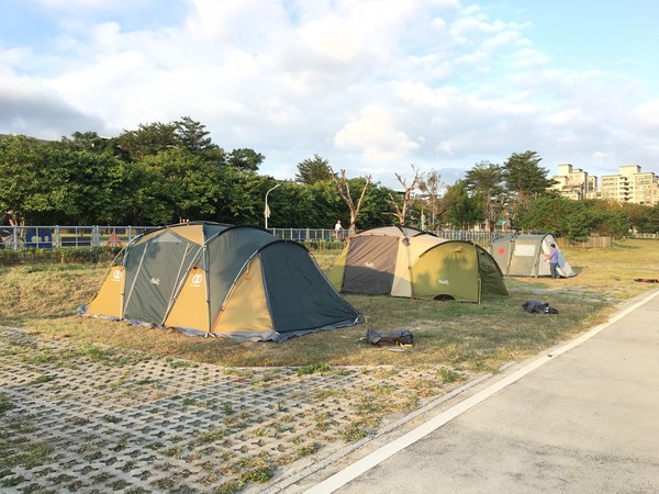 ▲海灣部落樹林河濱公園露營區。（圖／海灣部落樹林河濱公園露營區提供）