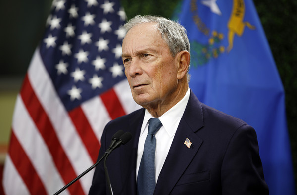 ▲▼美國前紐約市長、彭博公司創辦人彭博（Mike Bloomberg）。（圖／達志影像／美聯社）