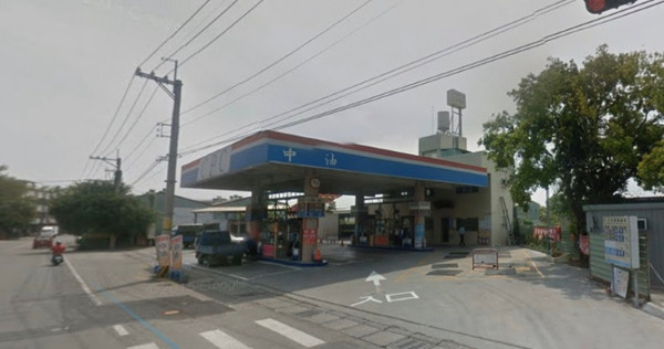 兇嫌曾在彰化文豪加油站擔任加油員。（圖／翻攝GOOGLE MAP）