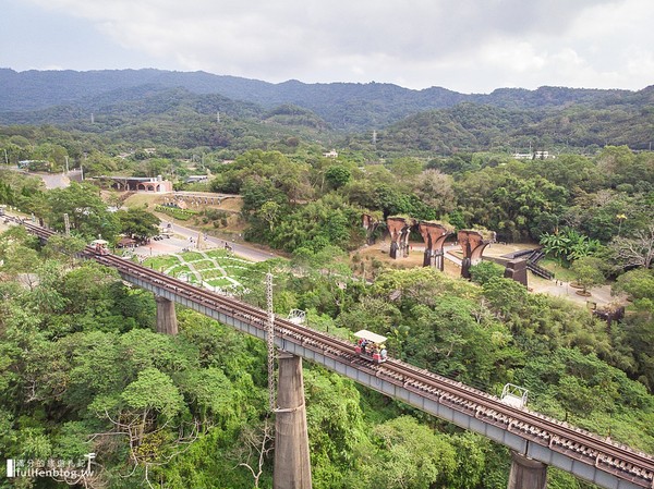 ▲▼苗栗舊山線鐵道自行車。（圖／滿分的旅遊札記提供）