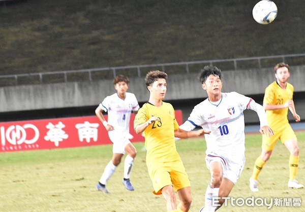 ▲▼2022亞足聯U19足球錦標賽資格賽，中華對上澳洲             。（圖／記者謝孟儒攝）