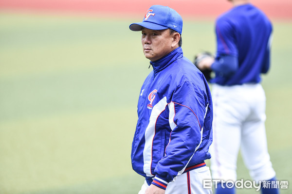 ▲12強棒球賽複賽，中華隊總教練洪一中。（圖／記者林敬旻攝）