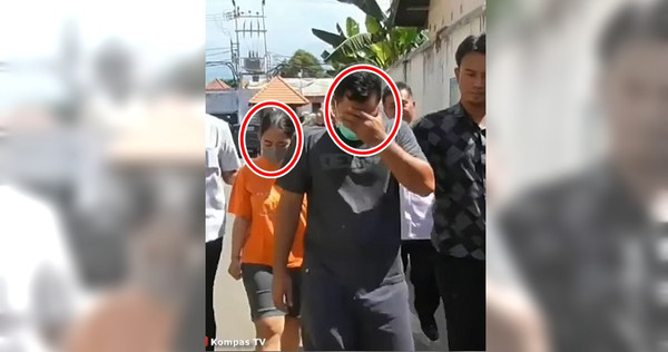 印尼峇里島一所學校的教師情侶檔，異想天開找學校女學生玩「3P」，事後被逮捕。（圖／翻攝自YouTube）