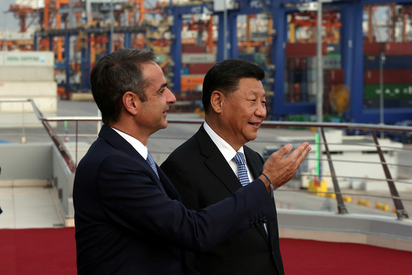 ▲▼中國國家主席習近平與希臘總理米佐塔基斯，將共同推動中遠集團6億歐元的投資案。（圖／路透）