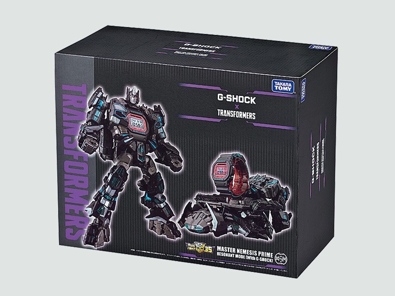 ▲G-Shock X 《變形金剛》暗黑版本的「柯博文」。（圖／翻攝自G-Shock、Chemist Creations、N.Hoolywood）