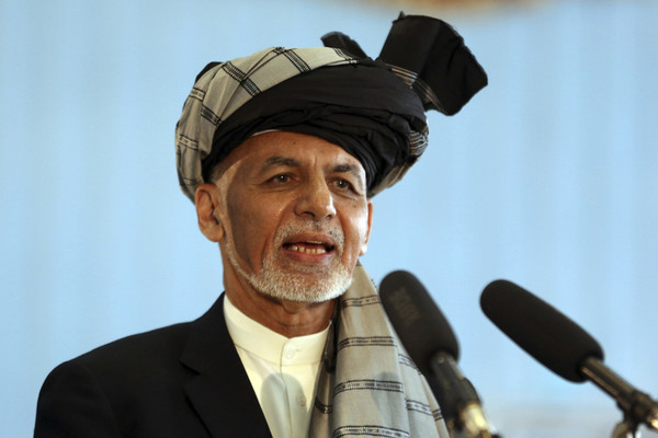 ▲▼阿富汗總統甘尼（Ashraf Ghani）。（圖／達志影像／美聯社）