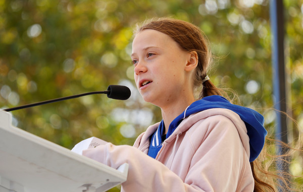 ▲瑞典環保少女Greta Thunberg。（圖／路透）