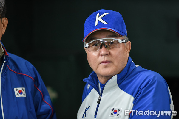 ▲12強棒球賽，韓國隊總教練金卿文。（圖／記者林敬旻攝）