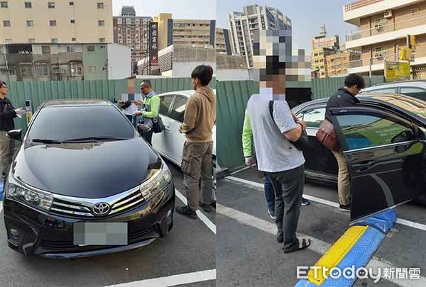 ▲▼  搜索嫌犯車           。（圖／記者洪正達翻攝）