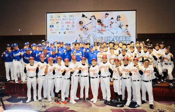 ▲2019亞洲盃臺日韓演藝明星棒球公益經典賽
