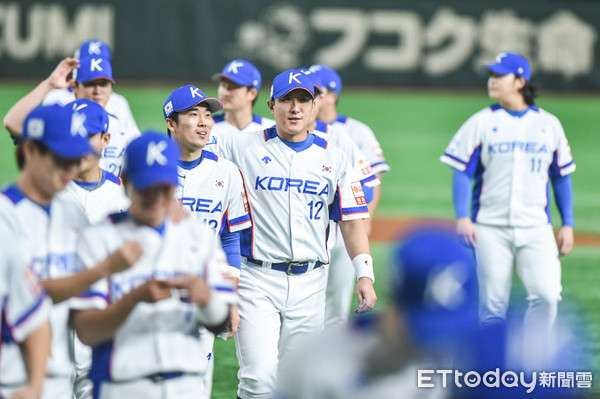 ▲12強棒球賽，韓國隊。（圖／記者林敬旻攝）