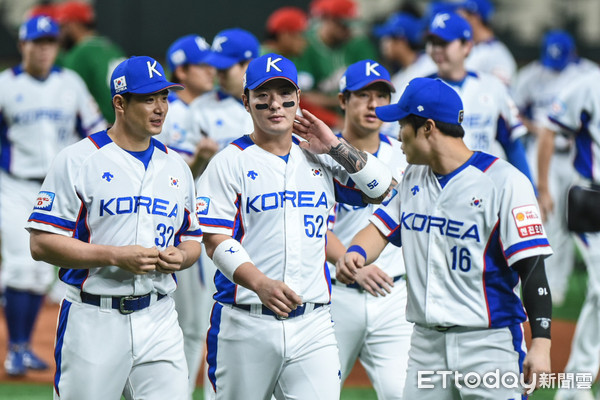 ▲12強棒球賽，韓國隊朴炳鎬。（圖／記者林敬旻攝）