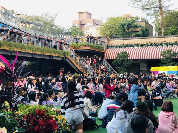 ▲▼捷運出口音樂節熱力登場。（圖／北捷提供）