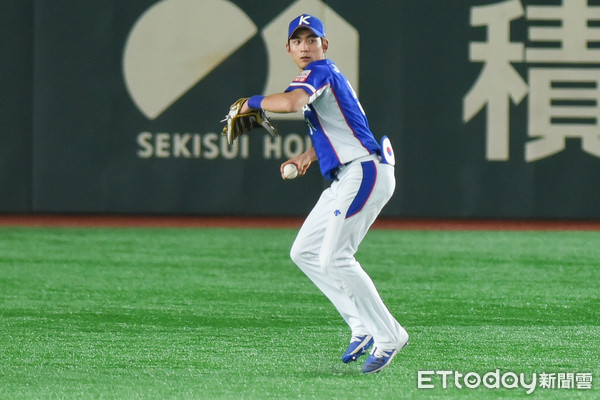 ▲12強棒球賽冠軍戰，韓國隊李政厚。（圖／記者林敬旻攝）