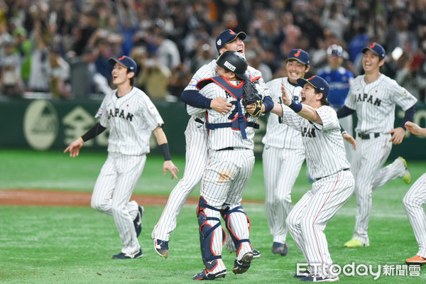 ▲12強棒球賽冠軍賽，日本隊戰勝韓國隊。（圖／記者林敬旻攝）