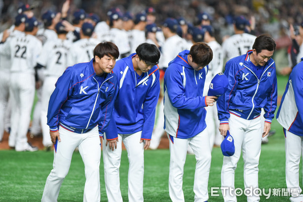 ▲12強棒球賽冠軍賽，韓國隊輸球。（圖／記者林敬旻攝）