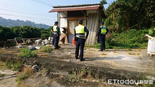 ▲台南市警白河分局除持續推動緝毒、打詐、掃黑幫等治安工作重點外，於轄內山區進行清山案，清查空屋、工寮及查察賄選等工作。（圖／記者林悅翻攝，下同）