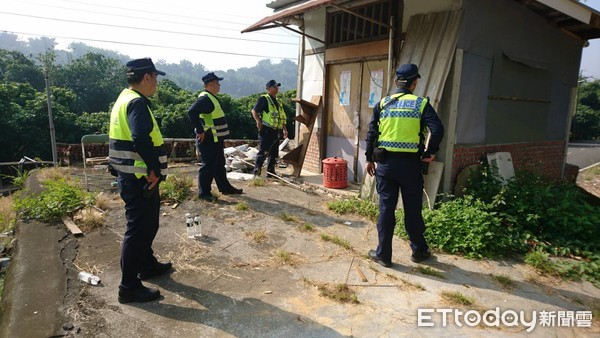 ▲台南市警白河分局除持續推動緝毒、打詐、掃黑幫等治安工作重點外，於轄內山區進行清山案，清查空屋、工寮及查察賄選等工作。（圖／記者林悅翻攝，下同）