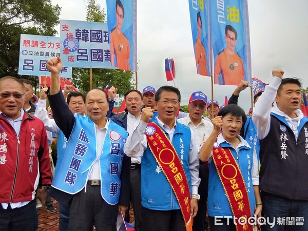 ▲▼國民黨提名的呂國華，登記選宜蘭立委。（圖／記者游芳男攝，下同）