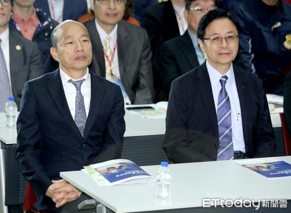 ▲▼韓國瑜、張善政出席台灣尤努斯基金會-2019社會型企業東亞年會。（圖／記者屠惠剛攝）