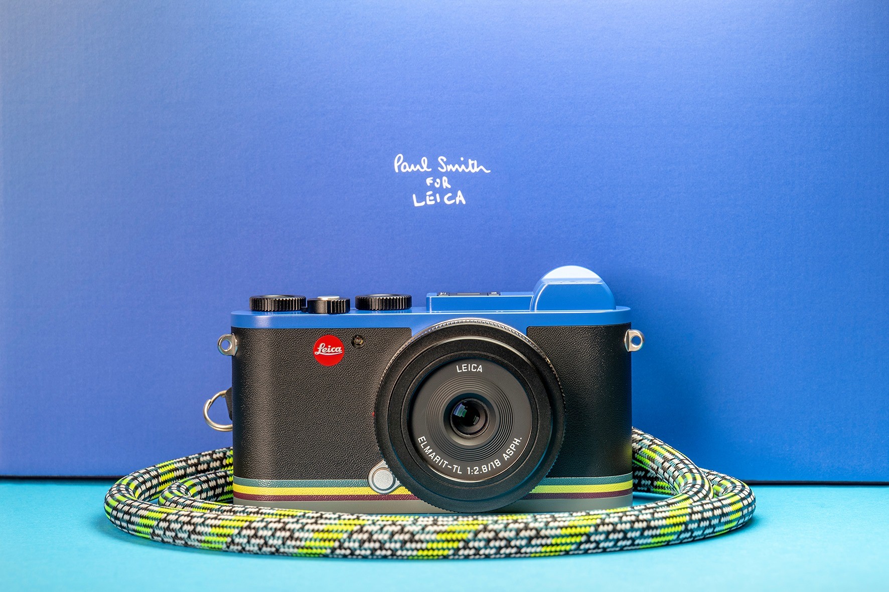 ▲「Leica CL Paul Smith Edition」。（圖／翻攝自Leica Camera FB、Paul Smith官網）