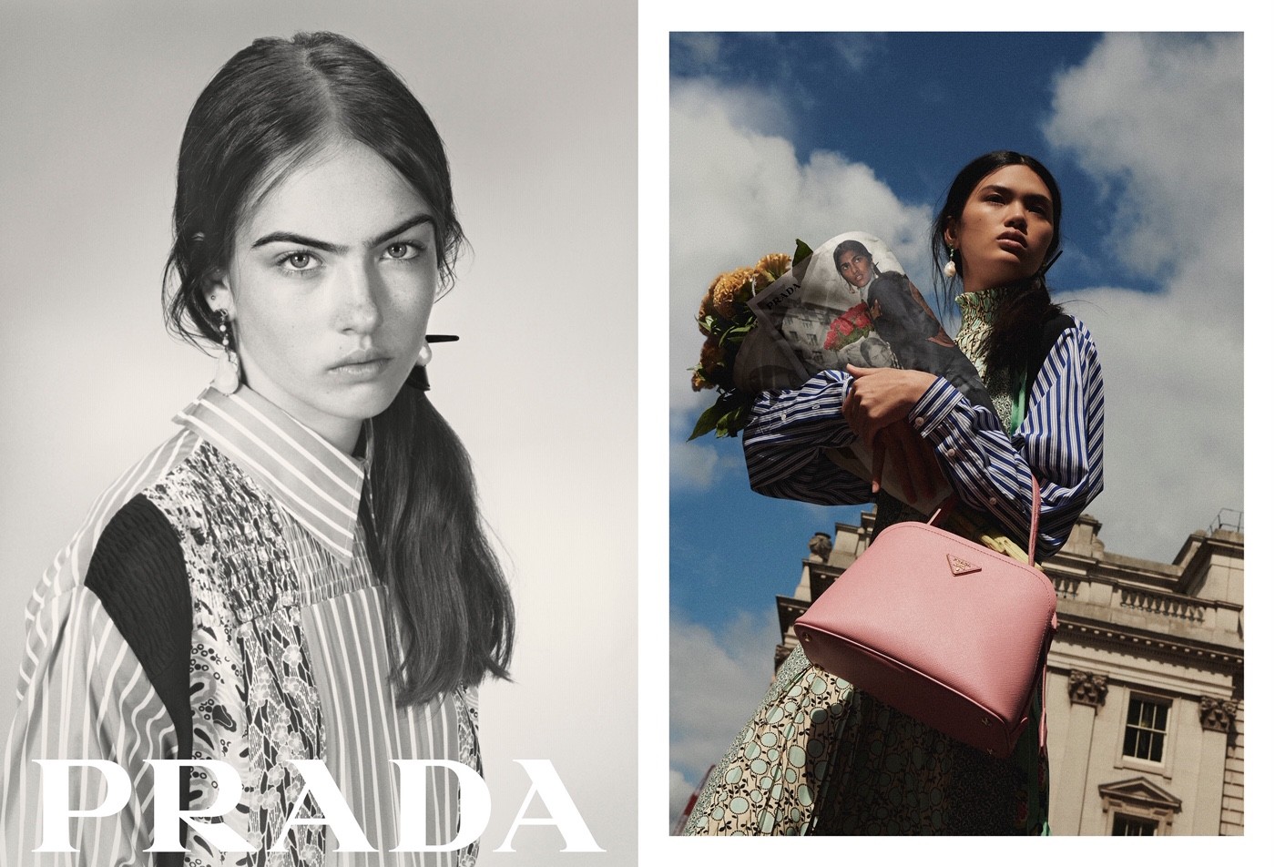 ▲Prada 2020早春形象廣告。（圖／品牌提供、翻攝自IG@prada）