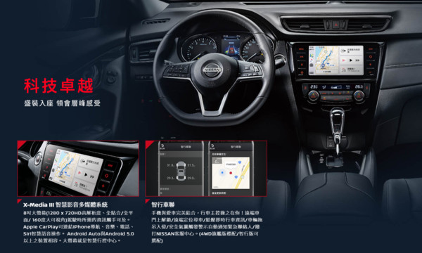 Nissan X-Trail新年式全車系標配智行科技　99.9萬元起迎戰Honda CR-V（圖／翻攝自Nissan）