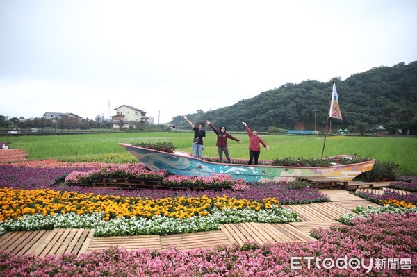 ▲ 新北稼日蒔光稻響花鄉23日登場 打造金山休閒藝術新體驗。（圖／新北市景觀處提供）