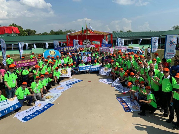 ▲ 國際扶輪社飛越2578里送愛 幫緬甸小學完成建校啟用。（圖／呂國寶提供）