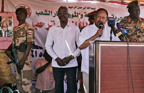 ▲蘇丹過渡政府總統哈姆杜克（Abdalla Hamdok）。（圖／路透）