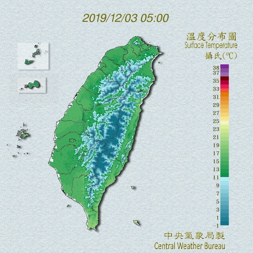 天氣圖。（圖／氣象局）