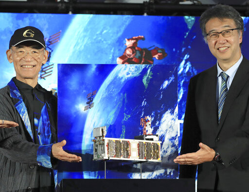 ▲▼    鋼彈將隨日本東京奧運專用人造衛星 上太空        。（圖／達志影像／美聯社）