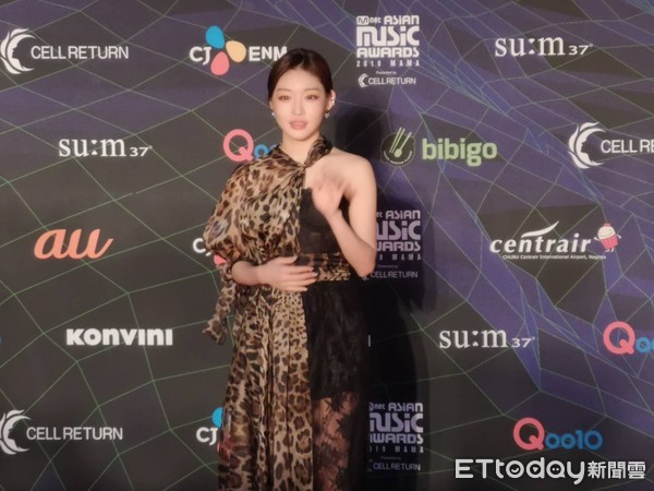 2019MAMA，請夏。（圖／記者蕭采薇攝）