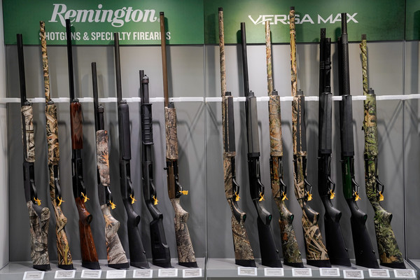 ▲全美步槍協會（NRA）雷明登武器公司（Remington）（圖／記者吳美依攝）