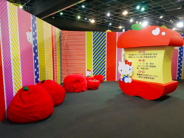 ▲What’s Kawaii Hello Kitty 45週年特展。（圖／夢時代提供。）