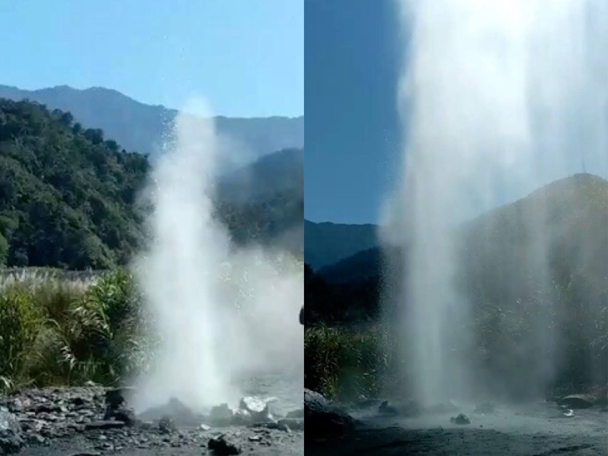 驚奇影片曝光 宜蘭秘境 天狗溪噴泉 地熱溫泉噴發10公尺 民眾驚呼 Ettoday旅遊雲 Ettoday新聞雲