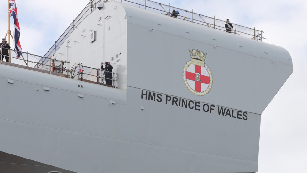 ▲▼航空母艦「威爾斯親王號」（HMS Prince of Wales）。（圖／翻攝自英國海軍官網）