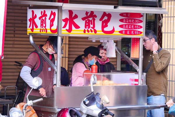 ▲▼台中大墩水煎包。（圖／橘子狗愛吃糖攝）