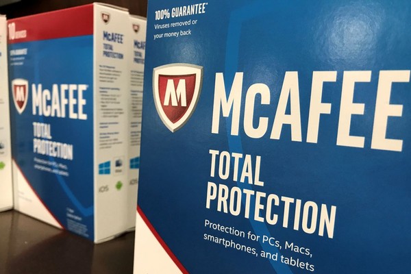 ▲防毒軟體McAfee。（圖／路透社）