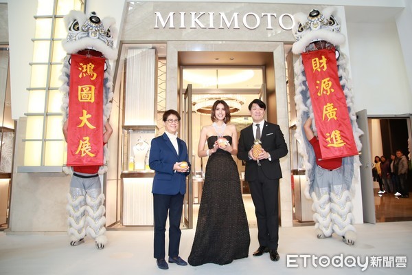 ▲▼MIKIMOTO台北101專賣店開幕日本名媛森泉出席。（圖／記者周宸亘攝）