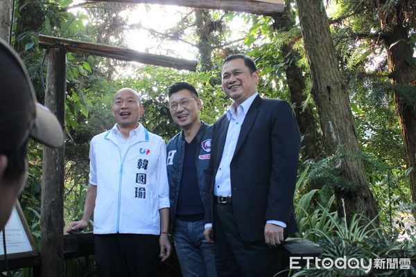 ▲▼韓國瑜參訪台中薰衣草森林。（圖／記者楊蕓攝）