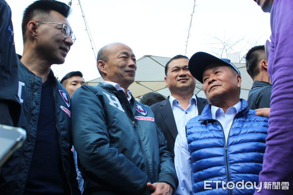 ▲▼韓國瑜參訪台中薰衣草森林。（圖／記者楊蕓攝）