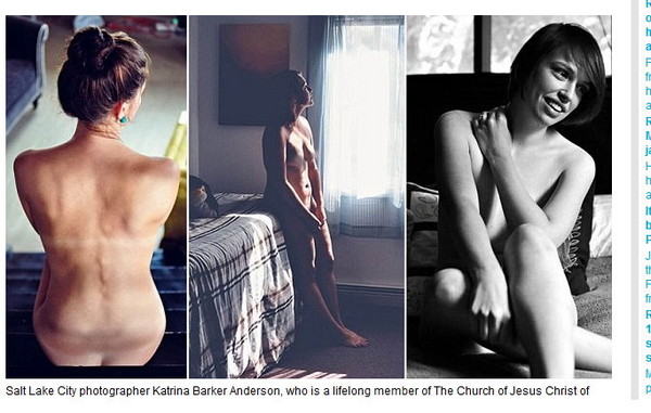 摩門教,Mormon Women Bare,Katrina Barker Anderson,裸體,全裸,裸女, 攝影