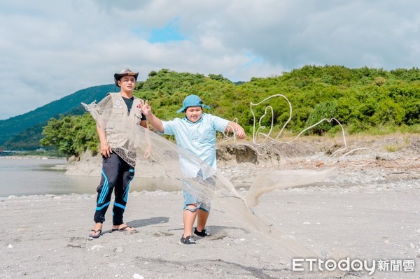 ▲東管處寒假首度推出東海岸部落兒童營隊，專為兒童設計部落旅遊行程，希望孩子放下3C產品走進大自然。（圖／東管處提供，下同）