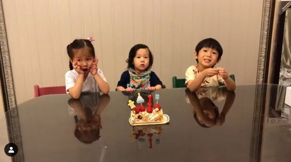 ▲隋棠小兒子Olie慶1歲生日。（圖／翻攝自Tony Instagram）