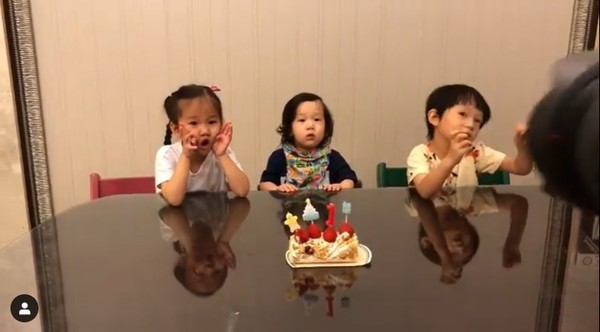 ▲隋棠小兒子Olie慶1歲生日。（圖／翻攝自Tony Instagram）