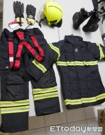 ▲台南市消防局將持續更新汰換消防裝備，確保出勤消防人員的安全。（圖／記者林悅翻攝，下同）